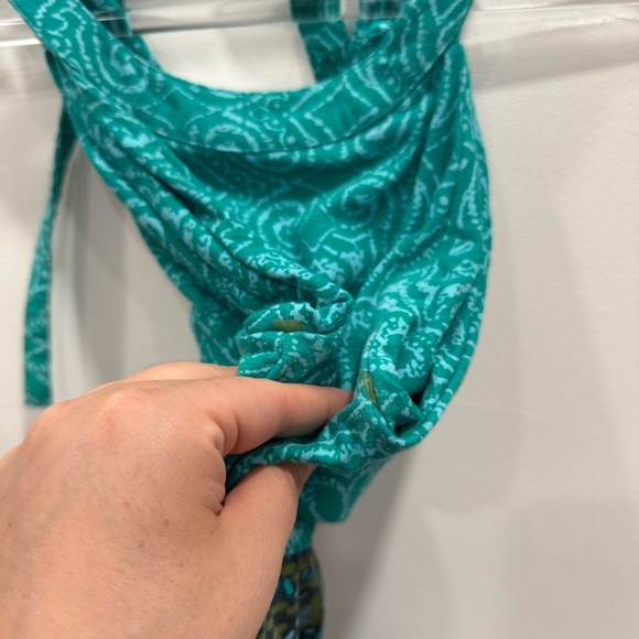 Prana Seye Halter Maxi Dress Aztec Print Athleisure X-Small - Picture 3 of 7